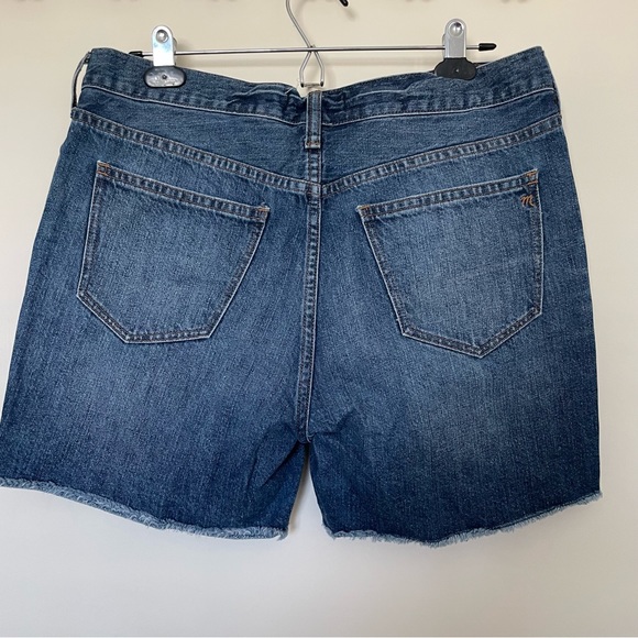 Madewell dark wash denim boyshorts - Picture 5 of 7